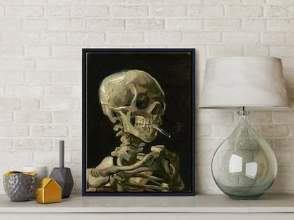 Wieco Art Framed Art Skull of a Skeleton - Image 3