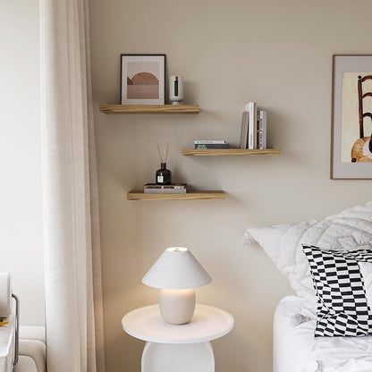 Upassion Floating Shelves for Wall Set of 3, Frame Display Floating Shelf for - Image 4