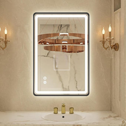 24x32 Inch LED Bathroom Mirror by Unknown