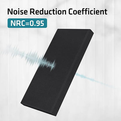 UMIACOUSTICS 4 PCS Acoustic Panels, 2“ Thick 23.6" x 11.8" Fiberglass Sound - Image 8