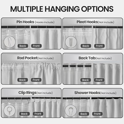Floor to Ceiling Curtain for Wall Ceiling Mount Track - Image 2