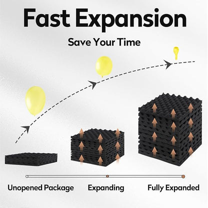 24 Pack Acoustic Panels, Sound Proof Foam Panels Noise Reducing - Image 4