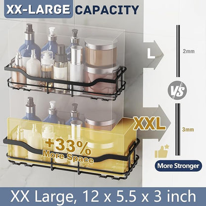 OMAIRA 3-Pack Shower Caddy - Image 3