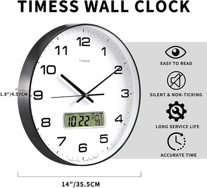 TIMESS Wall Clock, Ideal Modern Home, Office Decor - Image 5
