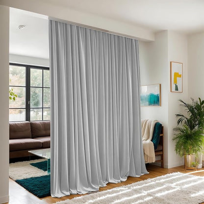 Room Divider Curtains for Ceiling Track System or Rod by Grichril
