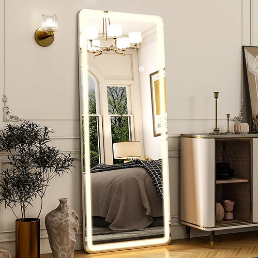 Easly 21"x56" Rectangular Full Length Mirror by EASLY