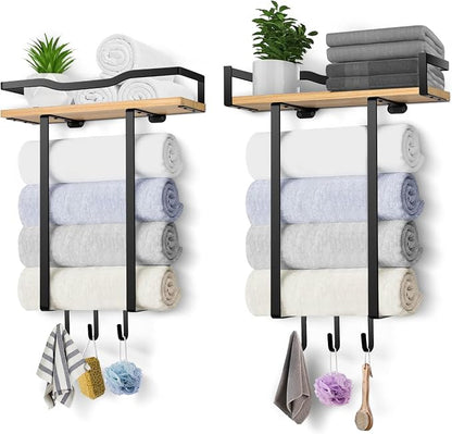 Towel Racks for Bathroom, Wall Mounted Towel Rack for Bathroom, Wall Towel Rack - Image 5