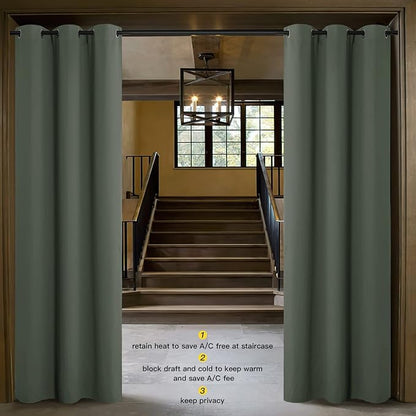 NICETOWN Temporary Portable Blackout Curtains - Image 2