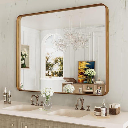 LOAAO 40X30 Inch Bathroom Mirror - Image 3