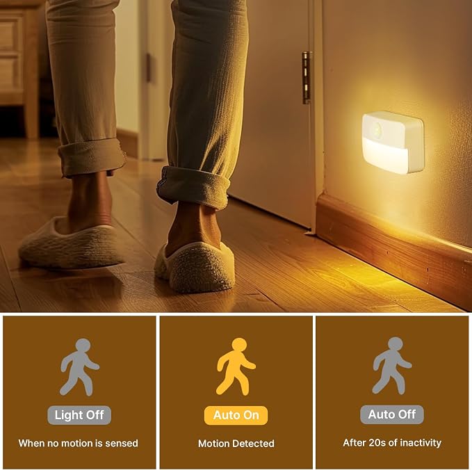 Guankai 3 Pack Motion Sensor Stair Light - Image 3