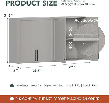 Furnaza Wall Storage Cabinets - Image 2