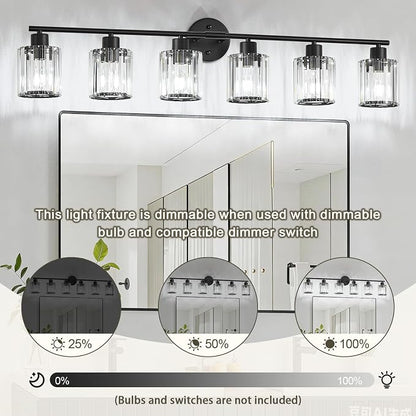 Crystal Bathroom Light Fixtures, Bathroom Lighting Fixtures Over Mirror - Image 8