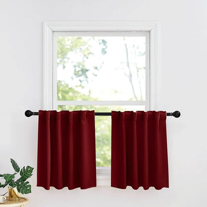 RYB HOME Small Window Curtains by RYBHOME
