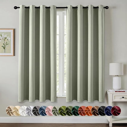 MIULEE Blackout Curtains for Bedroom Living Room 2 Panels, Thermal Insulated by MIULEE