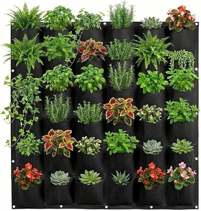 WFIST Vertical Hanging Planter Bag, Breathable Felt Wall Garden Planter by WFIST
