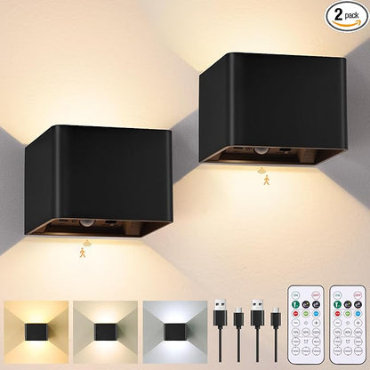Rechargeable Motion Sensor Wall Light by Yochoice