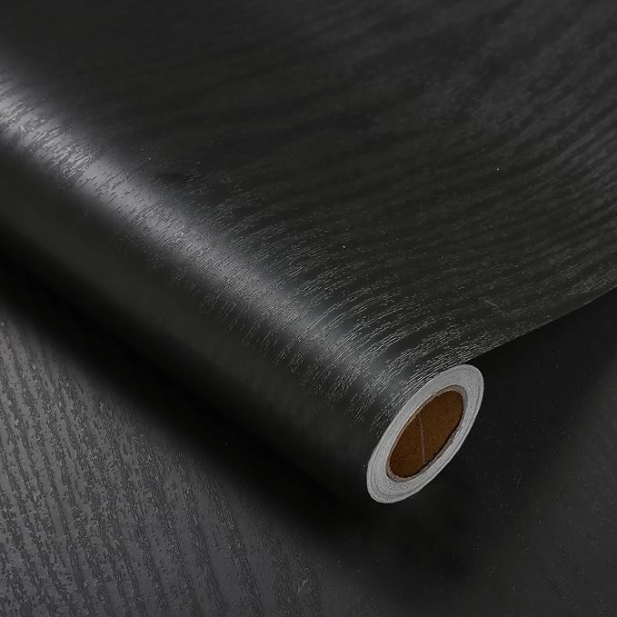 Heroad Peel and Stick Wallpaper 17.5" x 197" Wood Contact Paper Wood Wallpaper by HeroadBrand