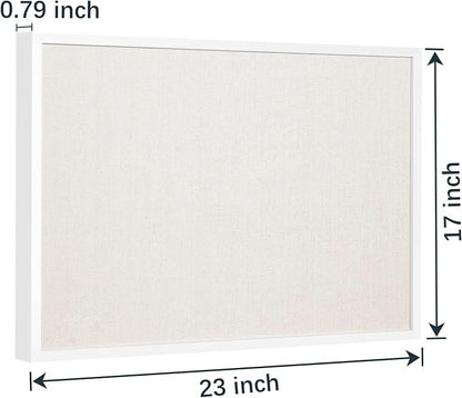 OWLKELA 17"x23" inch Linen Cork Board, - Image 2
