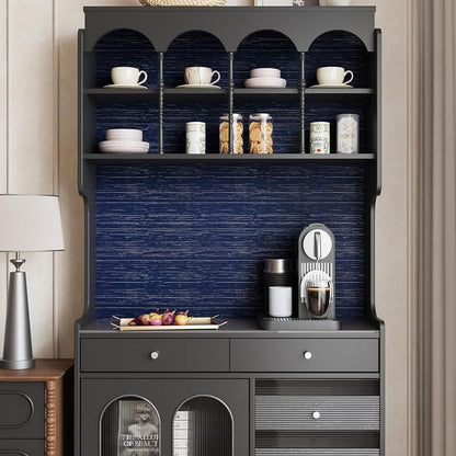 CRE8TIVE Dark Blue Grasscloth Peel and Stick Wallpaper Textured Blue Contact - Image 4
