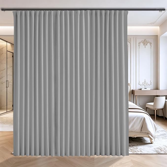Room Divider Curtains for Ceiling Track System or Rod by Grichril