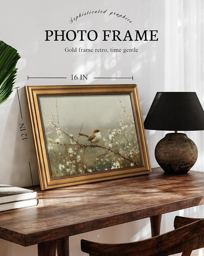 VIYYIEA Vintage Gold Framed Wall Art - Image 2