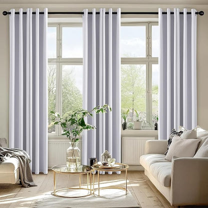 MIULEE Blackout Curtains for Bedroom Living Room 2 Panels, Thermal Insulated - Image 6