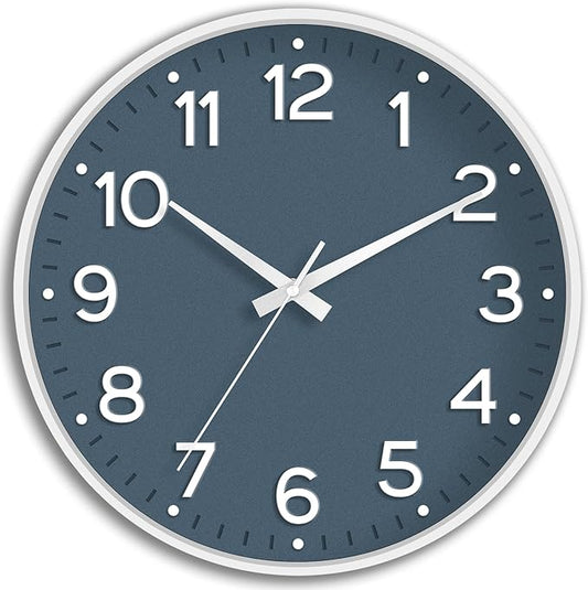 Roymnie Wall Clock, Silent Wall Clocks Battery Operated 8 Inch-Modern Non by Unknown