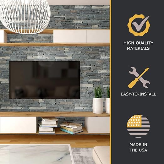 AZ Faux High-Density Polyurethane Faux Stone Wall Covering Panels - Image 5