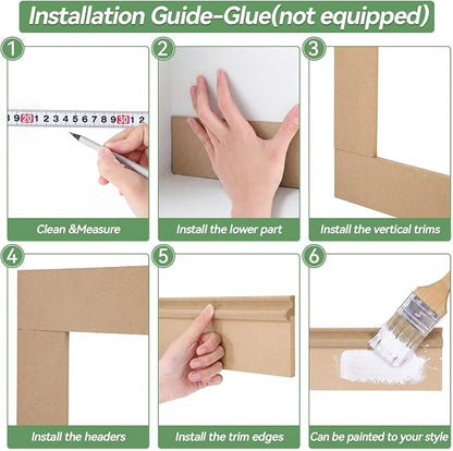 12 Pcs MDF Board and Batten Wall Panel Kits - Image 8