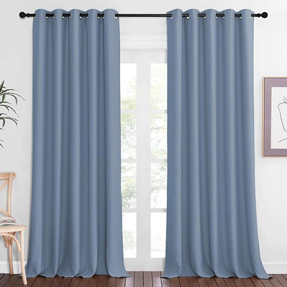 NICETOWN Blackout Doorway Curtain 90 inches Long by NICETOWN