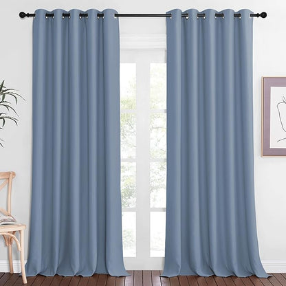 NICETOWN Blackout Doorway Curtain 90 inches Long by NICETOWN