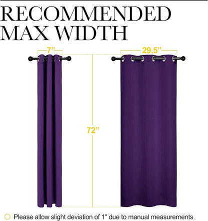 NICETOWN Thermal Insulated Blackout Draperies Curtains, Triple Weave Home - Image 8