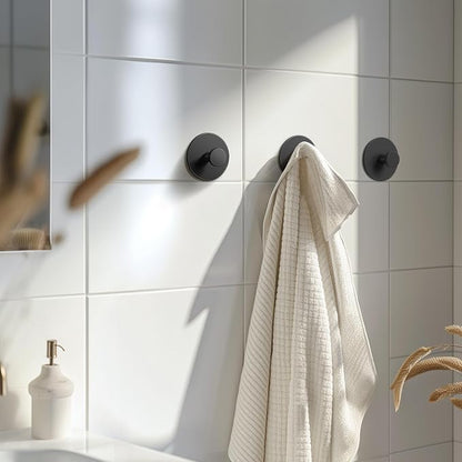 bussdis 10-Pack White Adhesive Wall Hook - Image 3