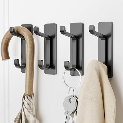 Self Adhesive Wall Hooks for Hanging: Extra Strong 13 LB, Hook for Coat - Image 5