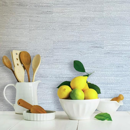 AULIGET 20-Piece Light Shale Peel and Stick Backsplash Wall Tiles, Laundry Room - Image 4