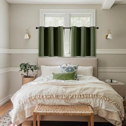 MIULEE Blackout Curtains for Bedroom Living Room 2 Panels, Thermal Insulated - Image 7