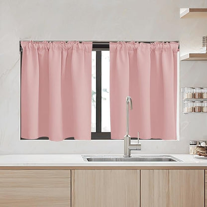 RYB HOME Kitchen Window Curtains Over Sink - Image 2