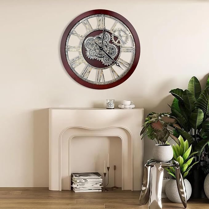 HOIBAI Large Wall Clock, 18 Inch Wall Clocks - Image 6