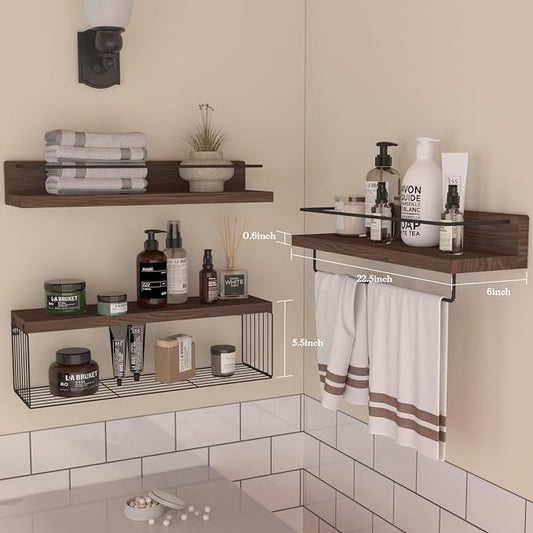 PopiShelves 22.5 inches Bathroom Shelves Over Toilet - Image 2