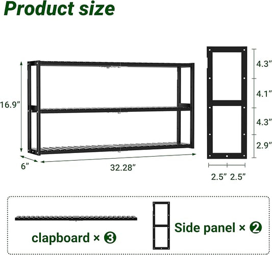 Extra Long Bathroom Organizer Storage Shelves 100% Bamboo Adjustable Height - Image 2