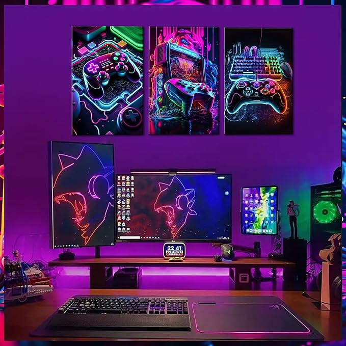 BGFCE Game Room Decor Posters Set of 3 - Image 6