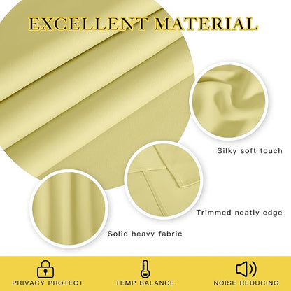 NICETOWN Blackout Window Curtain 90 inch Length - Image 2