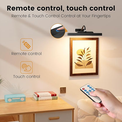 Art Frame Picture Light 4Pack, Remote Control Timer 3 Color Temps - Image 5