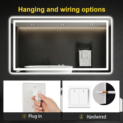 LED Bathroom Mirror with Lights - Image 8