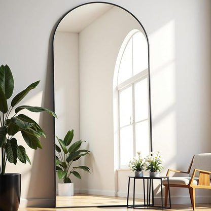 Dewfig Full Length Mirror, Large Floor Mirrors by YourSpacePerfectlyReflected