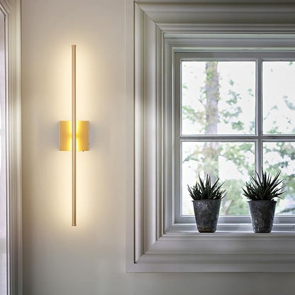 KARTOOSH 28.3 Inch 9 RGB Color Battery Operated Wireless Wall Sconces Set of Two - Image 9