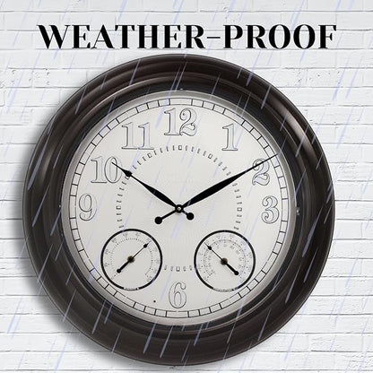 24 inch Illuminated Outdoor Clock - Image 6