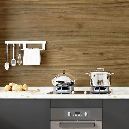 WESTICK 24" x 394" Peel and Stick Countertops Brown Wood Grain Contact Paper - Image 6