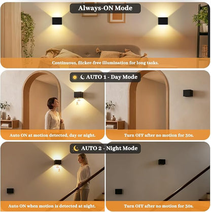 Rechargeable Motion Sensor Wall Light - Image 2