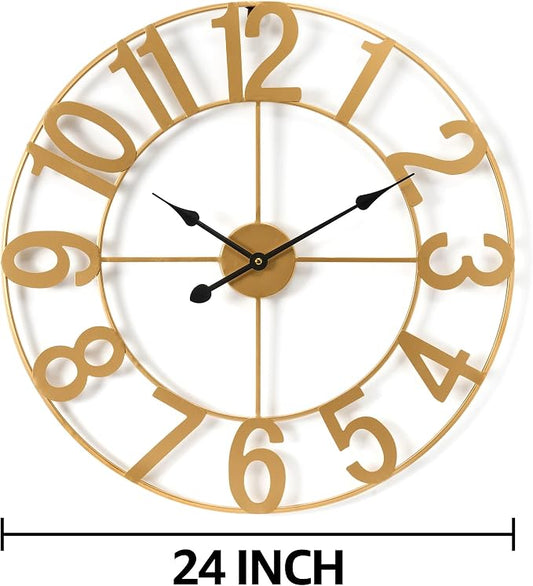 Sorbus Large Wall Clock for Living Room Decor - Image 2